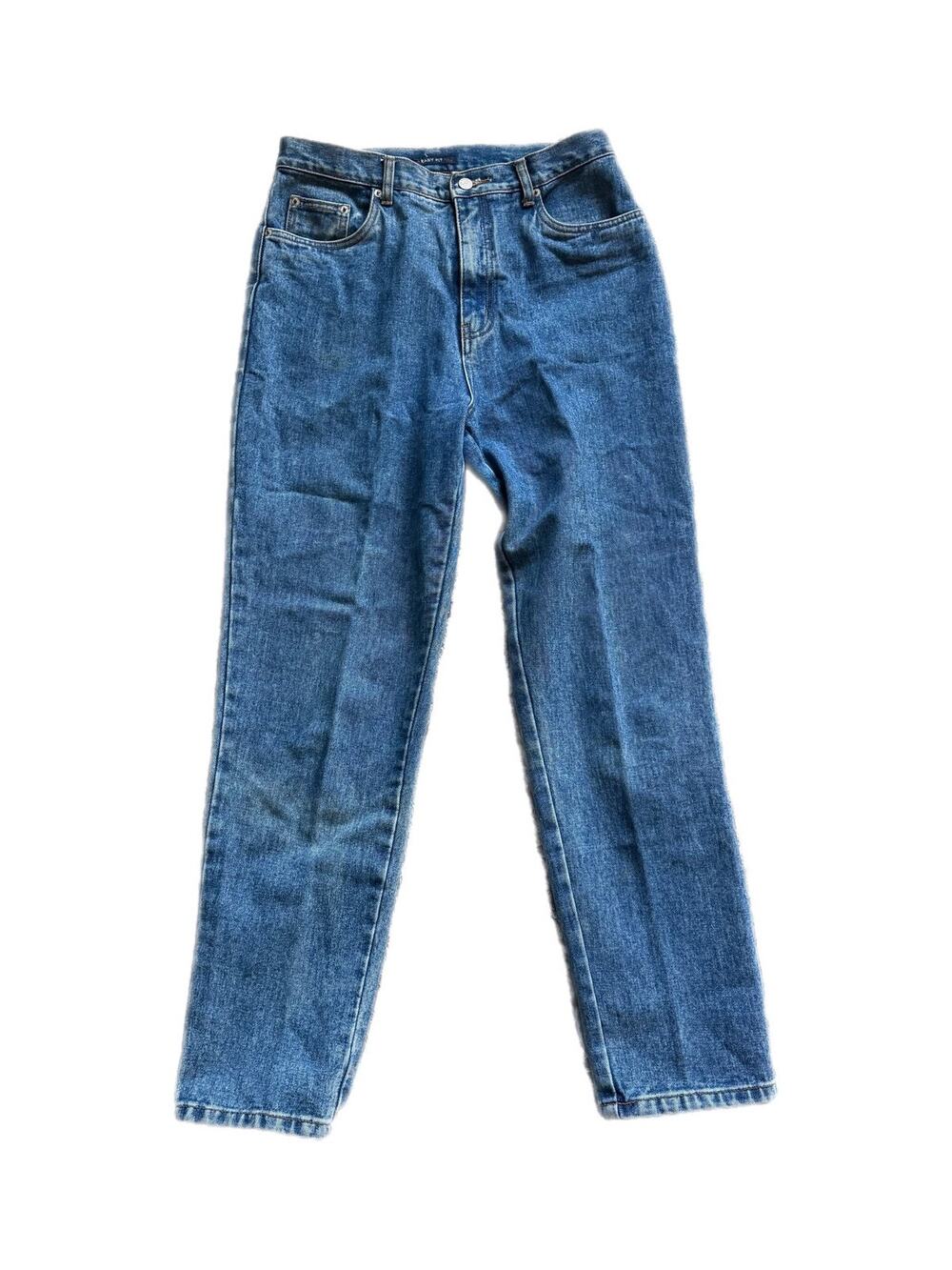 Vintage Bill Blass Easy Fit Jeans Womens Size 12 Medium Wash 90s Y2K Denim